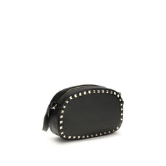 Black Calf Leather Bos Taurus Shoulder Bag