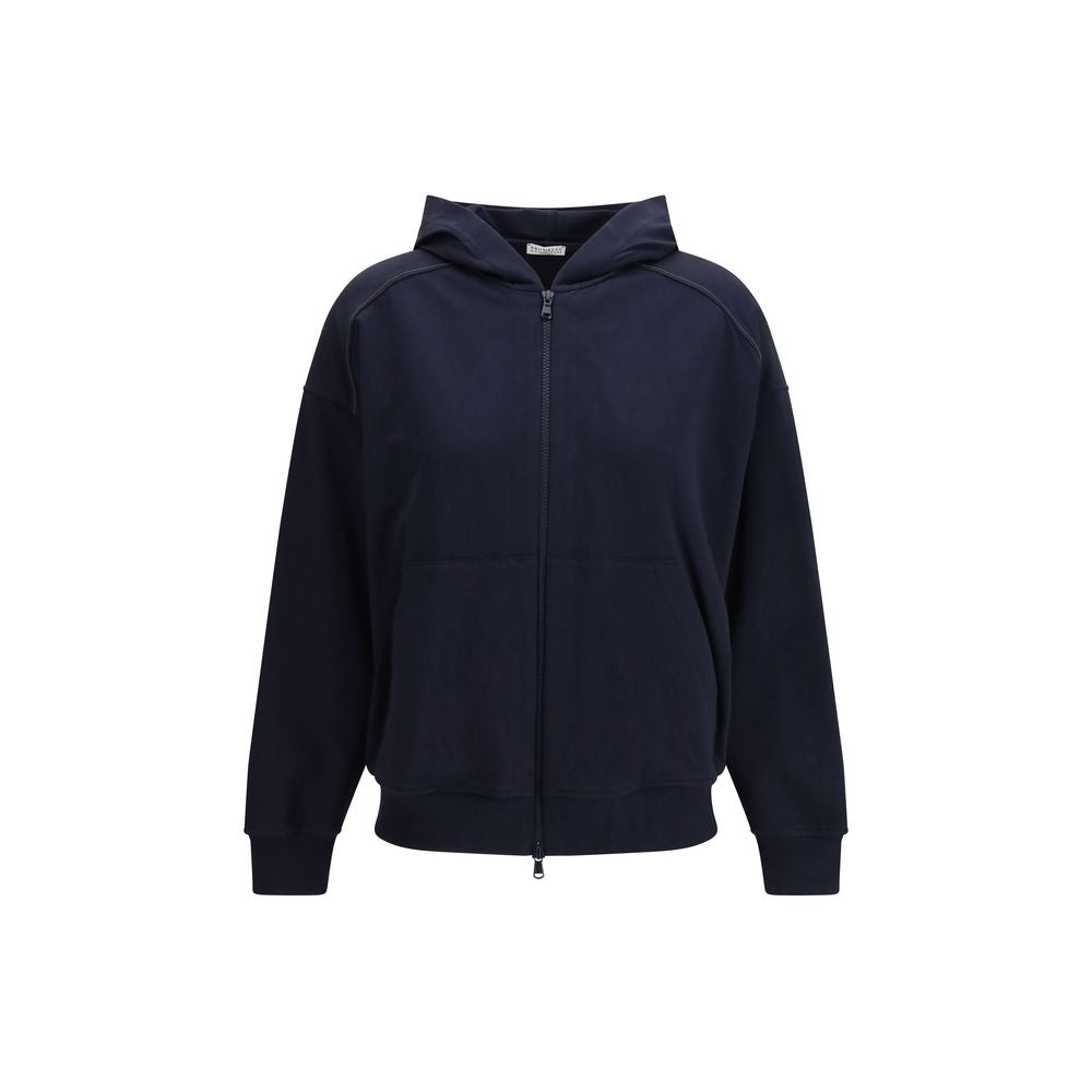Blue Cotton Sweatshirt