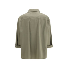 Bicolor Cotton Dress Shirt