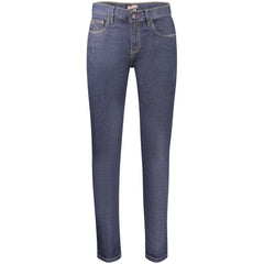 Blu Cotton Mens Jeans