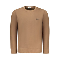 Marrone Cotton Men Sweatshirt