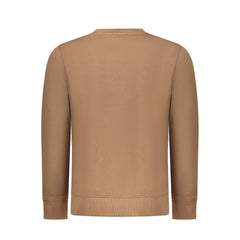 Marrone Cotton Men Sweatshirt