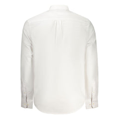 White Cotton Men's Shirt