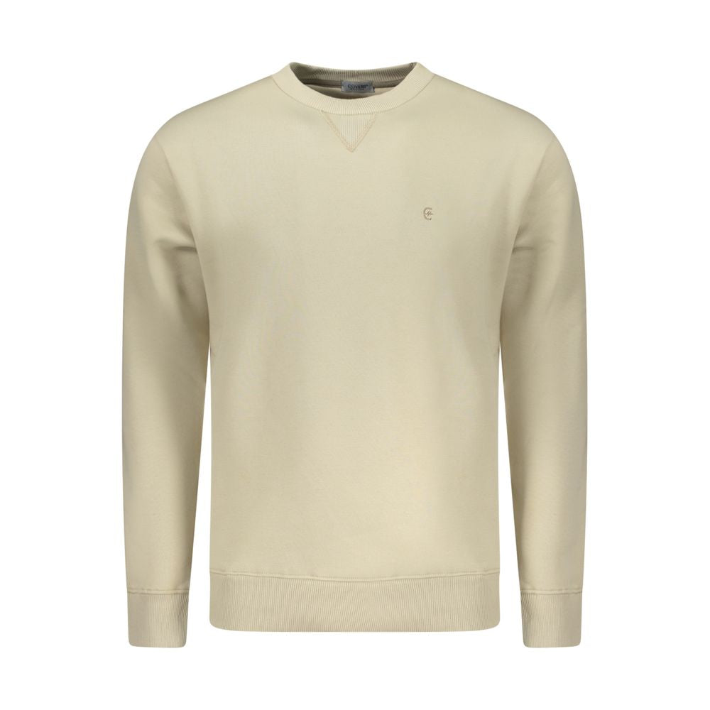 Beige Cotton Men's Sweatshirt