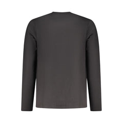 "Black Cotton Men's T-Shirt"