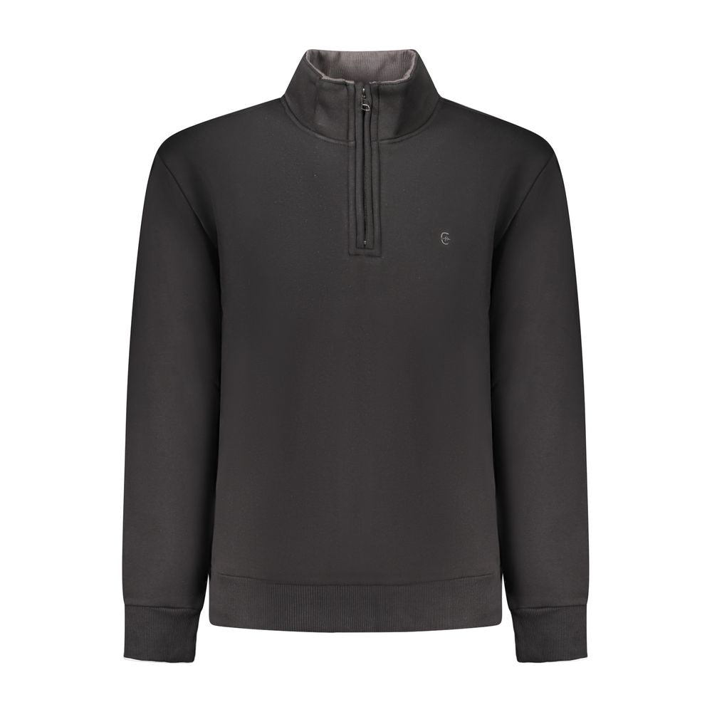 سويت شيرت قطن أسود للرجال