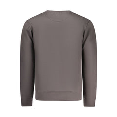Grigio Cotton Men Sweatshirt