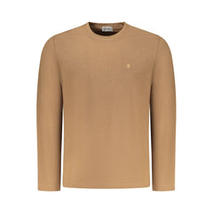 Marrone Cotton Men T-Shirt