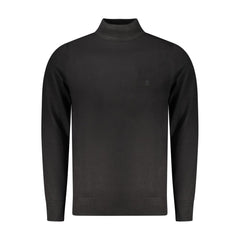 Nero Viscosa Uomo Maglia