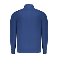 سترة رجالية زرقاء من الفسكوز