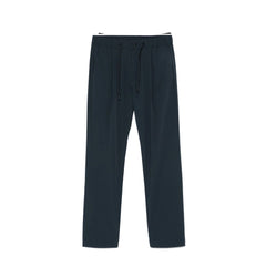 Gray Elastane Casual Pants