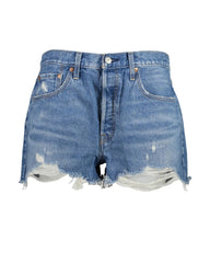 Blue Denim Shorts