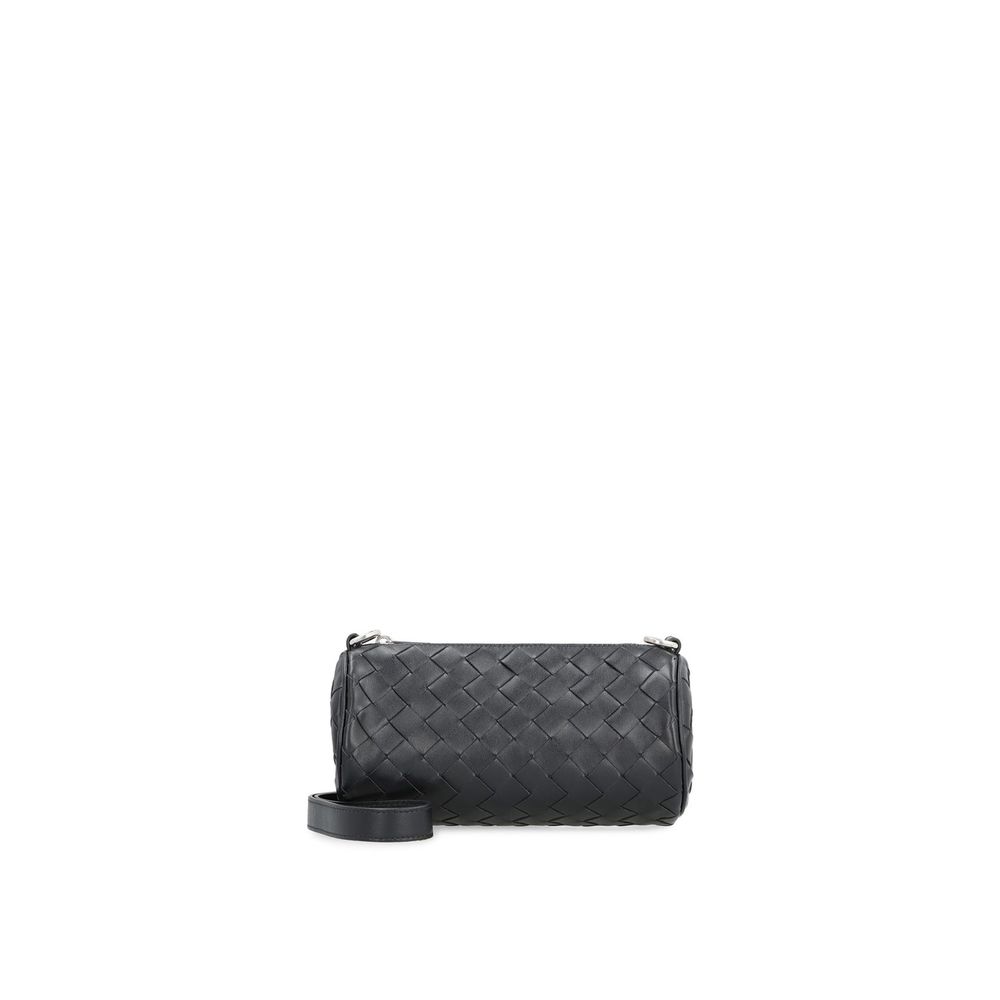 Black Calfskin Crossbody Bag
