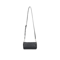 Black Calfskin Crossbody Bag