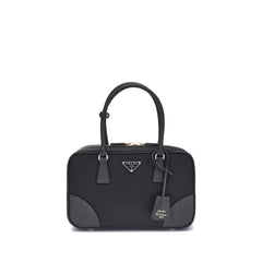 Black Nylon Handbag