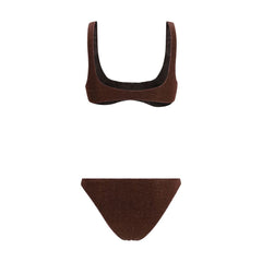 Brown Polyamide Bikini