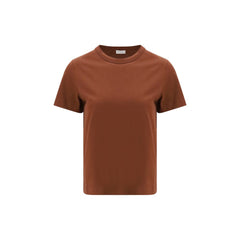 Brown Cotton T-Shirt