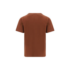 Brown Cotton T-Shirt