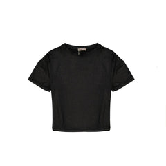 Black Elastane T-Shirt