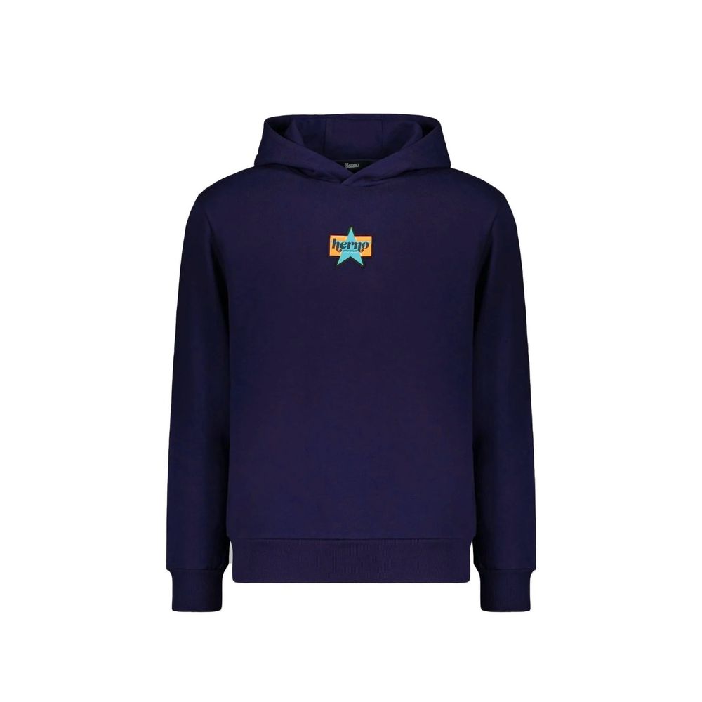Blue Cotton Sweatshirt