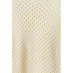 Beige Fleece Wool Sweatshirt