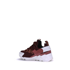 Bordeaux Neoprene Athletic Sneakers