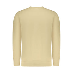 Beige Cotton Men's Sweatshirt
