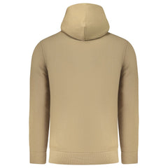 Marrone Cotton Men's Hoodie