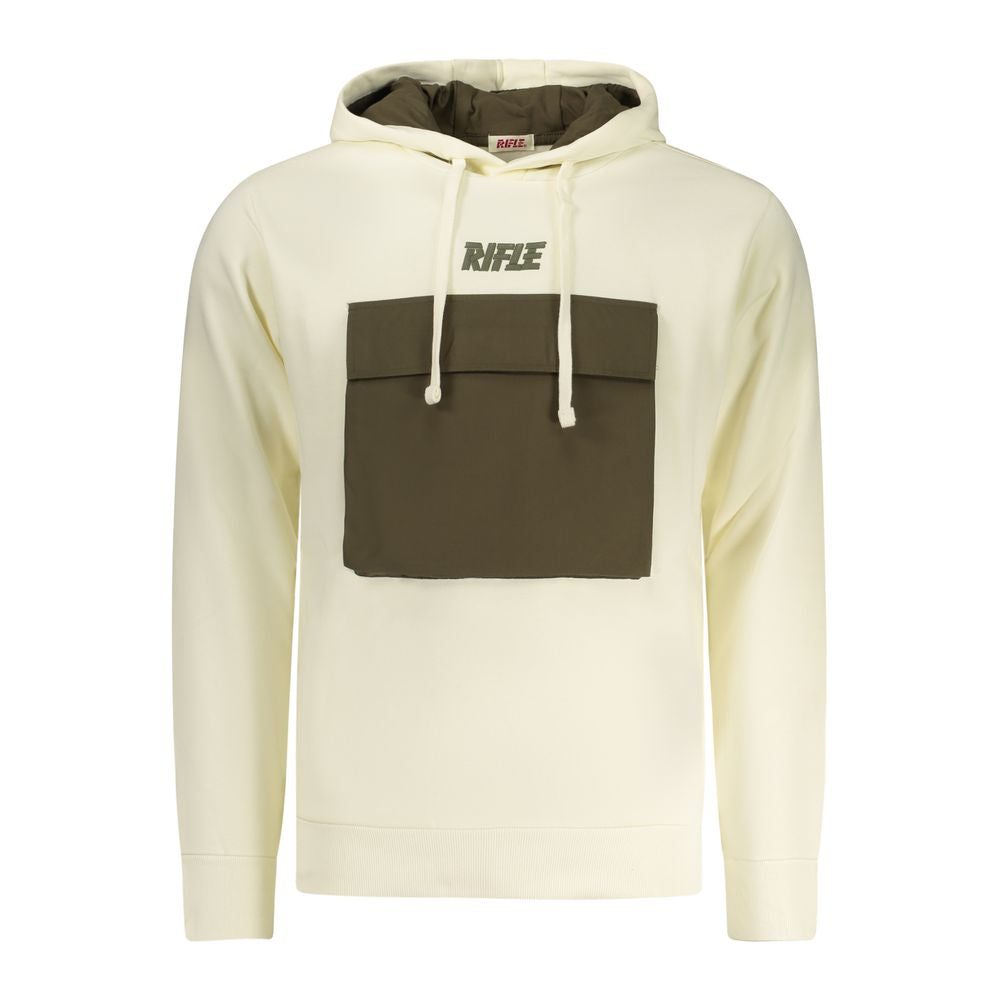 White Cotton Men's Sweatshirt