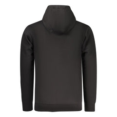 Black Cotton Men's Sweatshirt