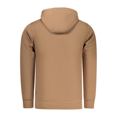 Marrone Cotton Men Sweatshirt