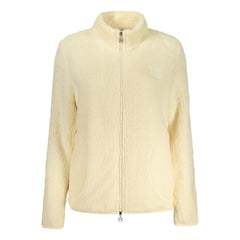 Beige Polyester Women Sweatshirt