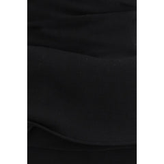 Black Viscose Casual Dress
