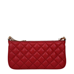 Red Leather Crossbody Bag