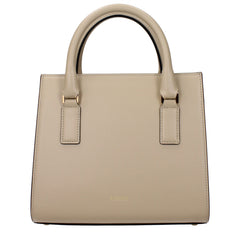 Beige Leather Handbag