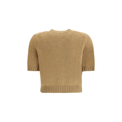 Beige Cashmere Cardigan