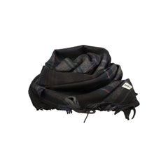 Black Polyester Mens Scarf