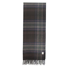 Black Polyester Mens Scarf