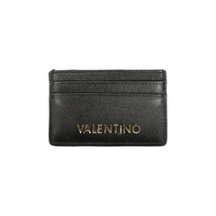 Black Polyurethane Women Wallet