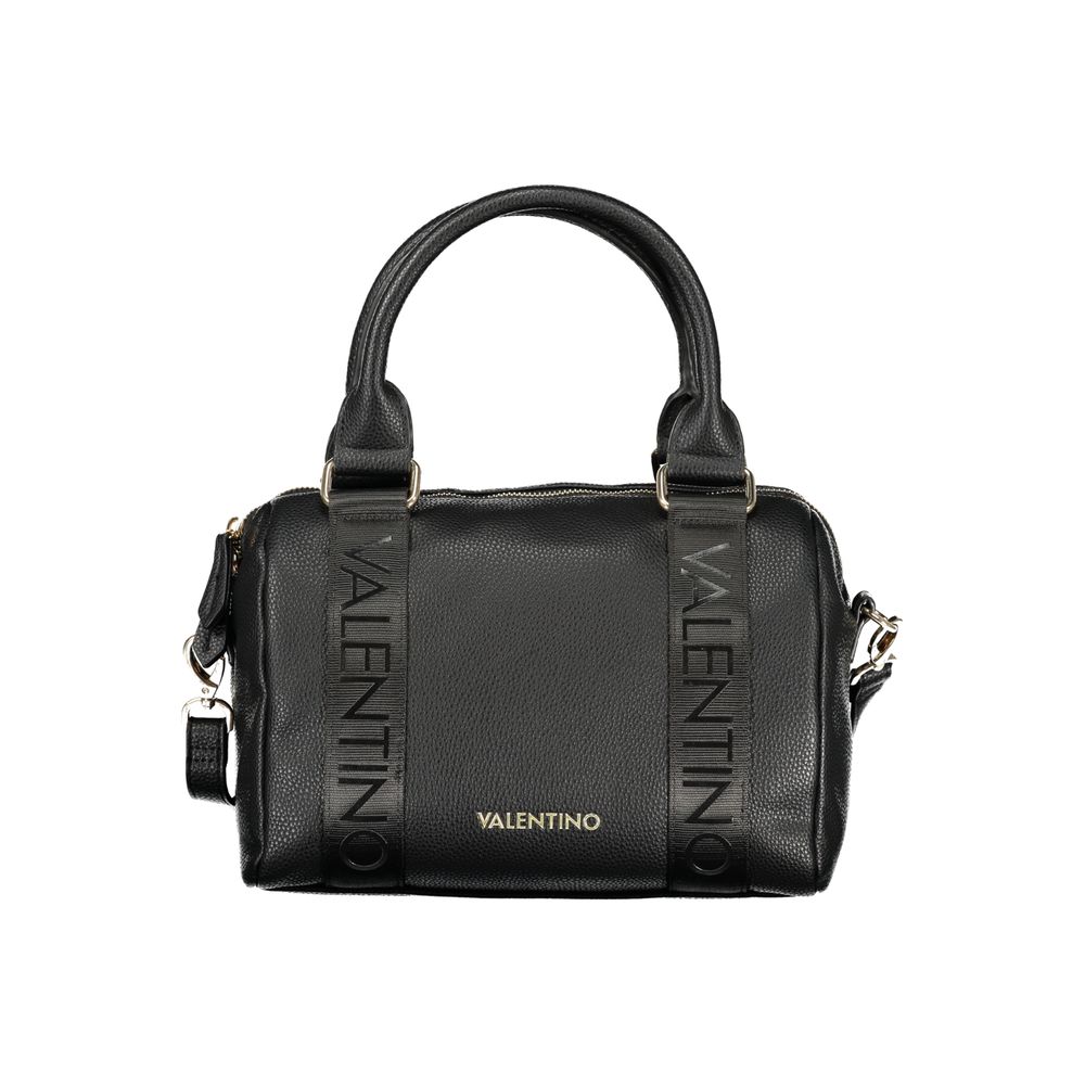 Nero Polyurethane Women Handbag
