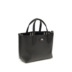 Black Calf Leather Bos Taurus Shoulder Bag