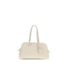 White Calf Leather Bos Taurus Shoulder Bag