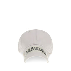 White Cotton Cap (Baseball Hat)