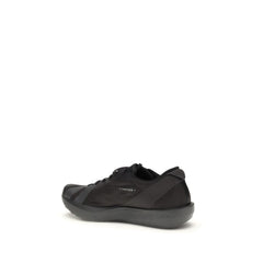 Black Polyamide Athletic Sneakers