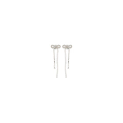 Silver Brass Earrings