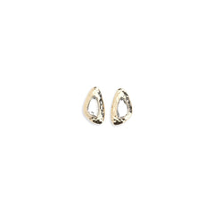 Gold Brass Earrings