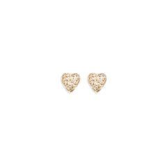 Gold Brass Earrings