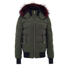 Green Cotton Bomber