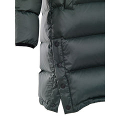 Green Cotton Full-Length Jacket