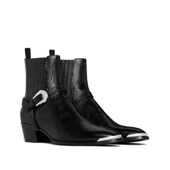 Black Calfskin Shoes